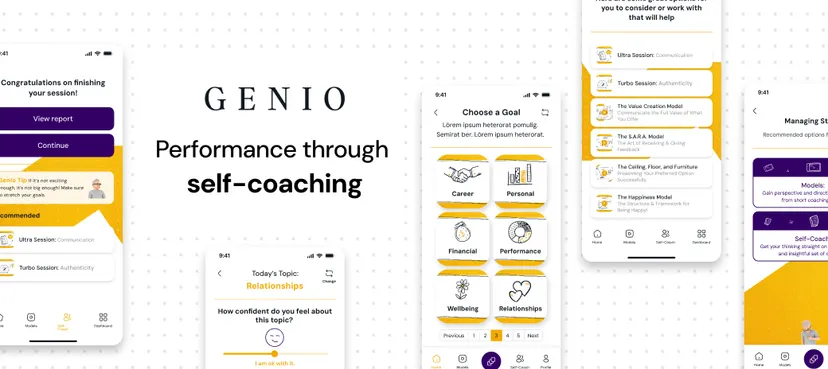 Genio - AI-Powered Self-Coaching Mobile Application